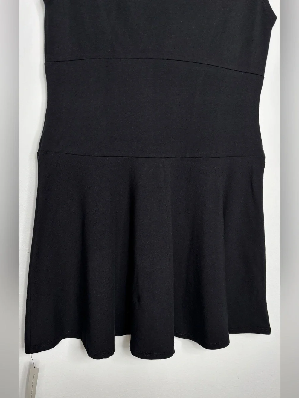 Reformation Mayve Knit Mini Dress Black Large NWT